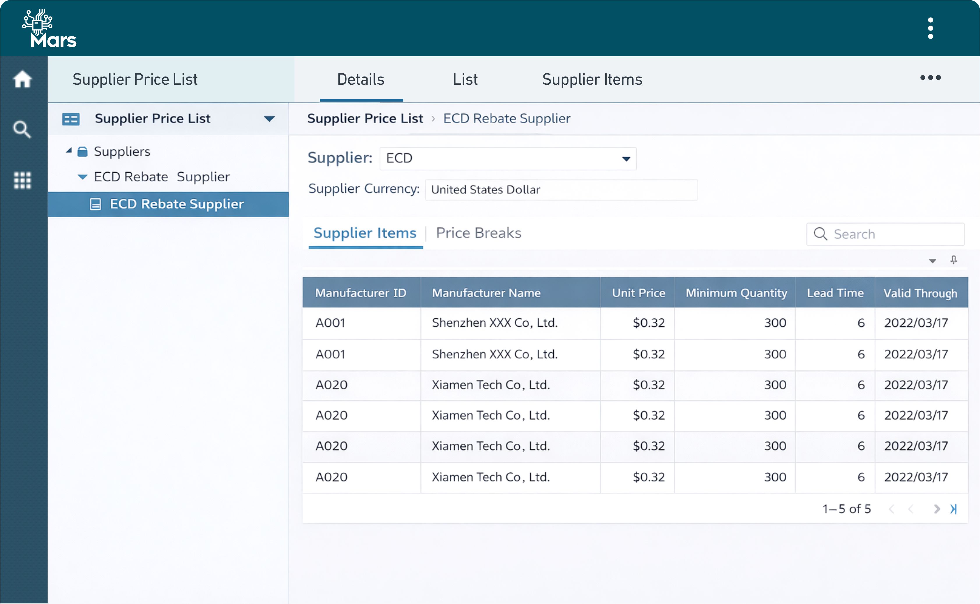 AVL Supplier Qualification