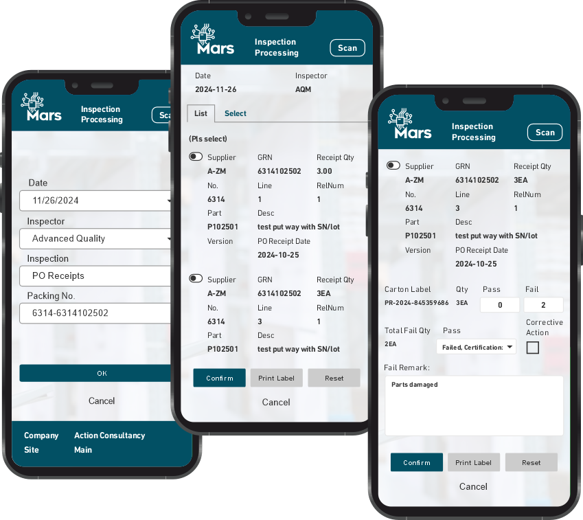 Barcode-Driven Production Traceability