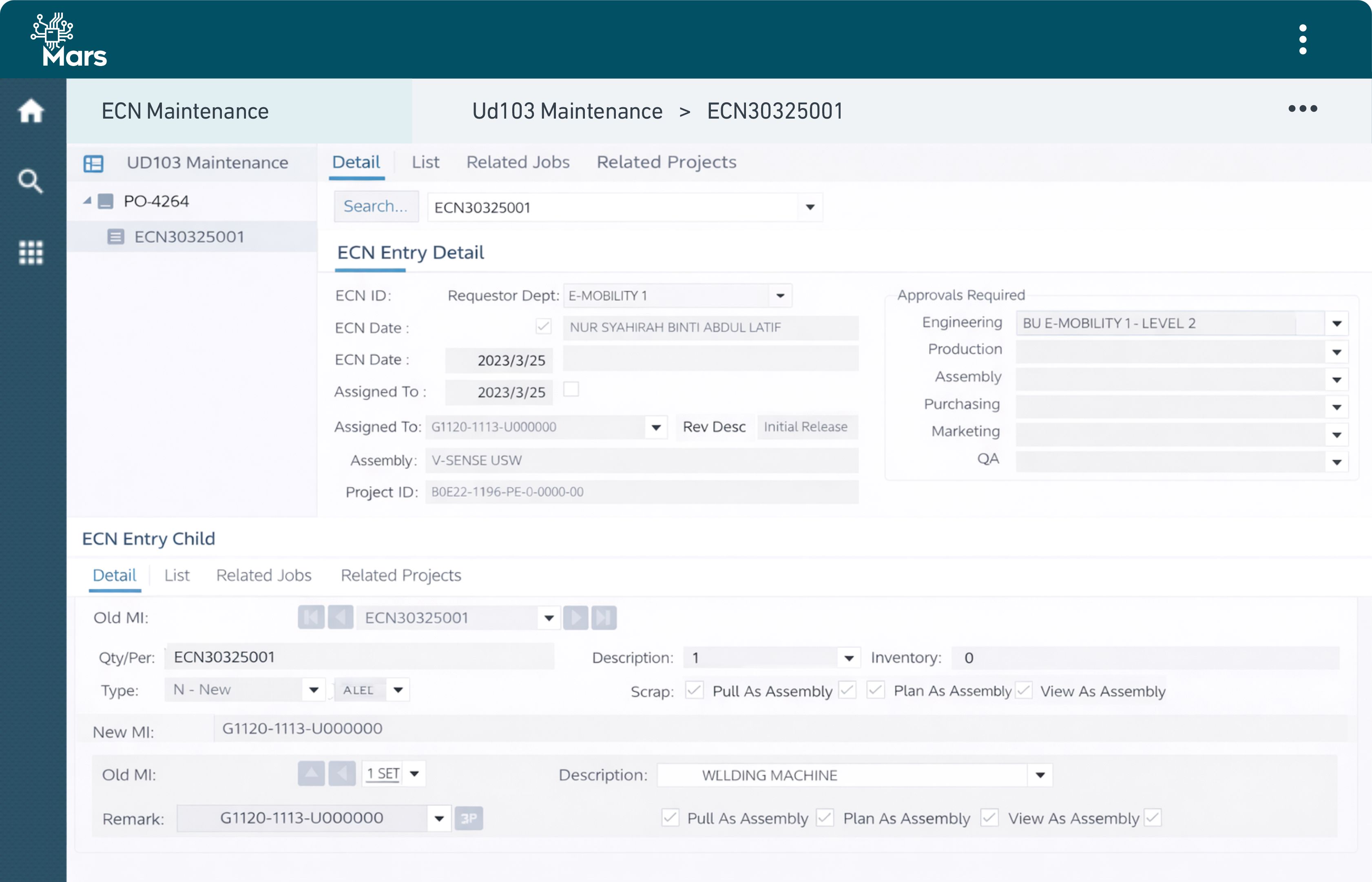 Engineering Change Control